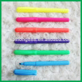 Promotional Gift Fluorescent Marker with Rubber